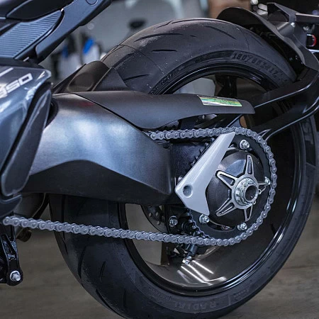 Мотоцикл ZONTES ZT350-V1 (серебристый)