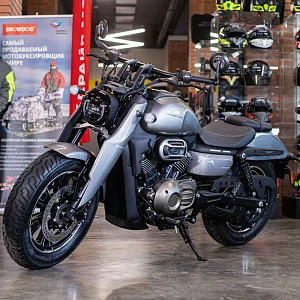 Мотоцикл QJ SRV 400 VS (серый) 2026г.