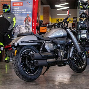 Мотоцикл QJ SRV 400 VS (серый) 2026г.