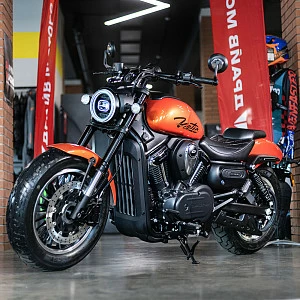 Мотоцикл QJ SRV 600 V2 (оранжевый) 2026г.