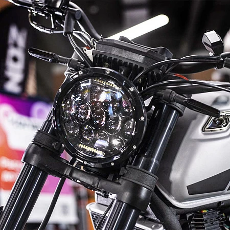 Мотоцикл дорожный ROCKOT SCRAMBLER (серый)